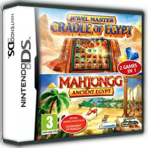 2 Games in 1 - Jewel Master - Cradle of Egypt + Mahjongg - Ancient Egypt