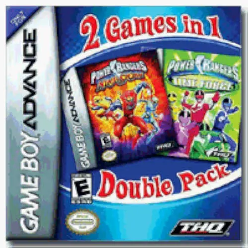 2 Games in 1 - Power Rangers - Ninja Storm & Power Rangers - Time Force