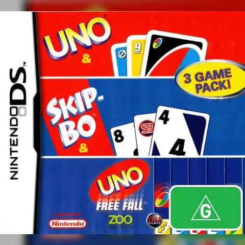 3 Game Pack! - Uno & Skip-Bo & Uno Free Fall