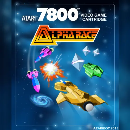 Alpha Race for Atari 7800