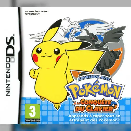 Apprends avec Pokemon A la Conquete du Clavier