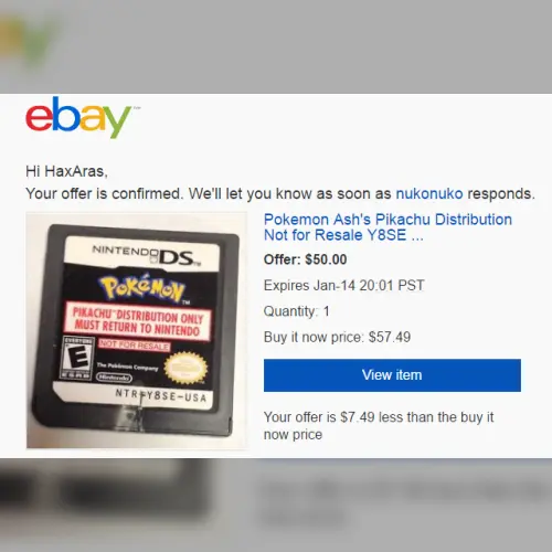 Ash's PIKACHU! Distribution 2011