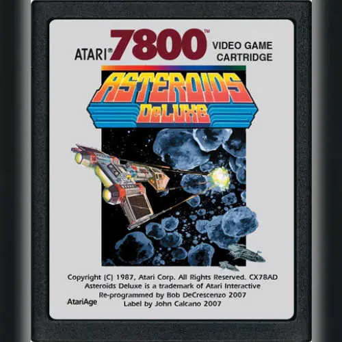 Asteroids Deluxe by Bob DeCrescenzo