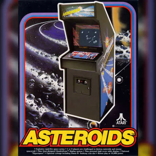Asteroids Vector Edition