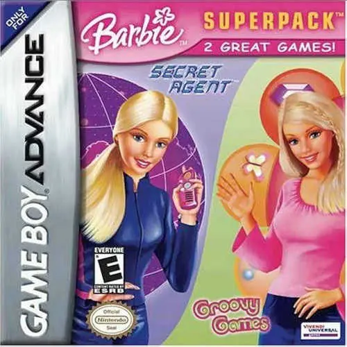 Barbie Superpack - Secret Agent & Groovy Games