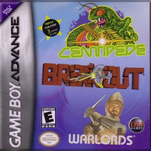 Breakout, Centipede, Warlords