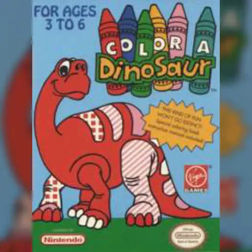 Color A Dinosaur