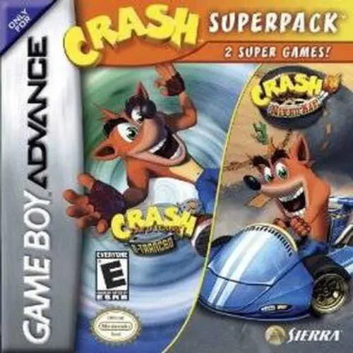 Crash Superpack - Crash Bandicoot 2 - N-Tranced & Crash Nitro Kart