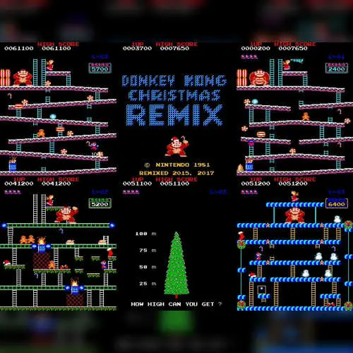 Donkey Kong Christmas Remix