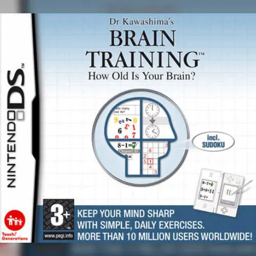 Dr Kawashima's Brain Training - How Old Is Your Brain - Sudoku Download 2