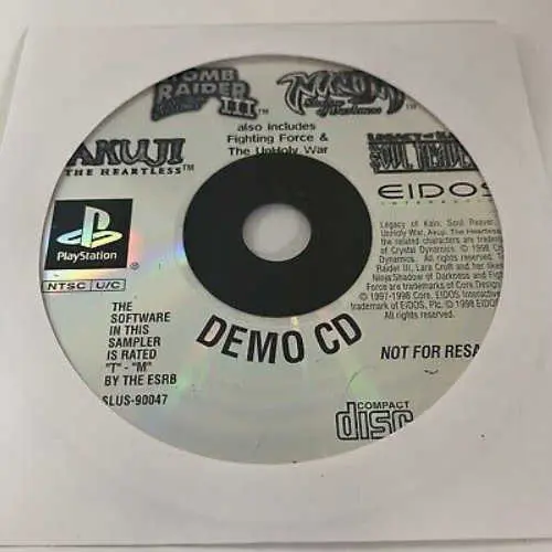 Eidos Demo CD