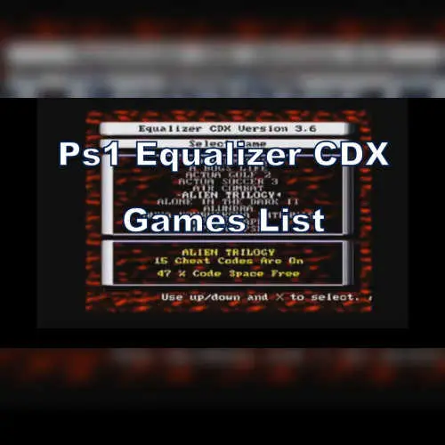 Equalizer CDX Version 3.6