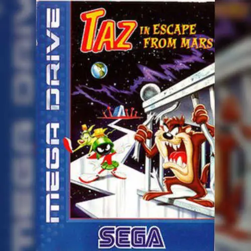 Escape From Mars Starring Taz
