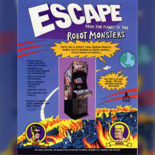 Escape from the Planet of the Robot Monsters