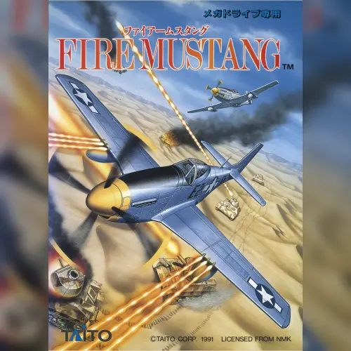 Fire Mustang