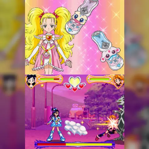 Futari wa PreCure Max Heart - Danzen! DS de PreCure - Chikara o Awasete Dai-battle!!