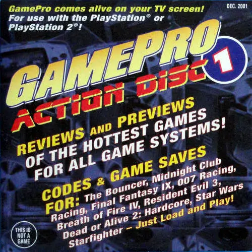 GamePro Action Disc 1