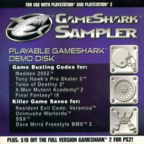 GameShark Sampler