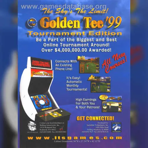 Golden Tee Royal Edition Tournament