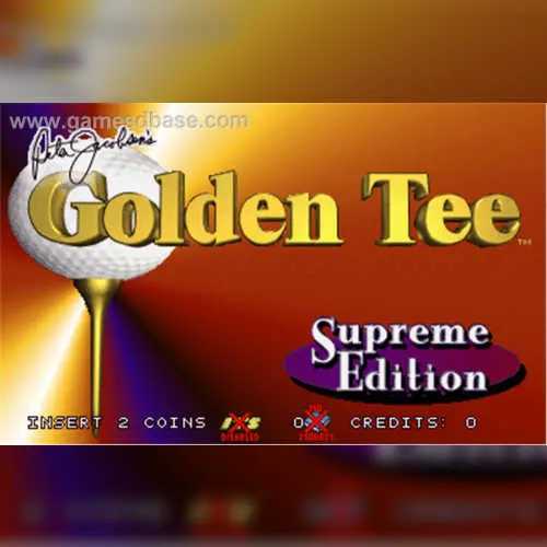 Golden Tee Supreme Edition Tournament