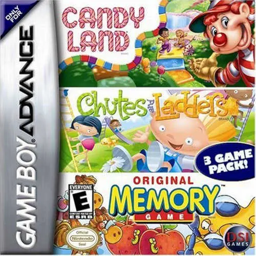in-1 - Candy Land, Chutes and Ladders, Memory