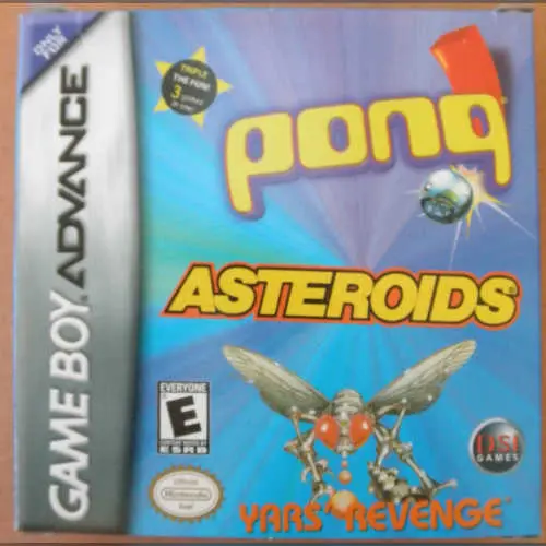 in-1 Pong, Asteroids, Yar's Revenge