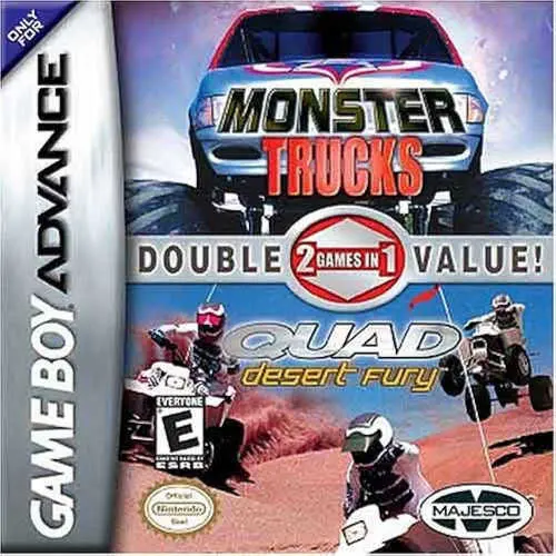 in-1 - Quad Desert Fury & Monster Trucks