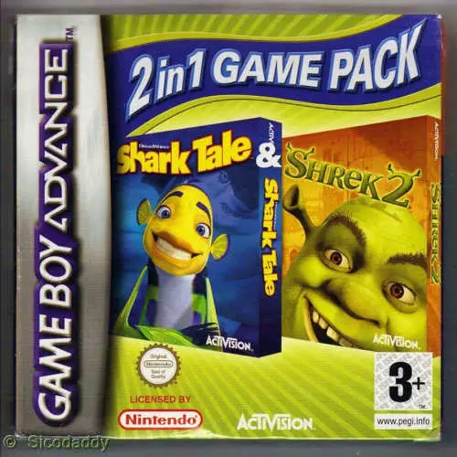in-1 - Shark Tale & Shrek 2