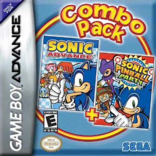 in-1 - Sonic Gamepack - Sonic Pinball Party & Sonic Advance