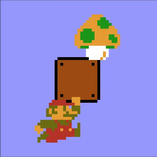 Invisible Mario Bros