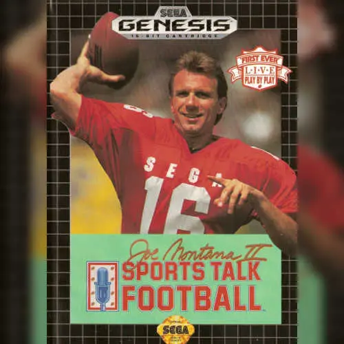 Joe Montana Sports Talk Football 2