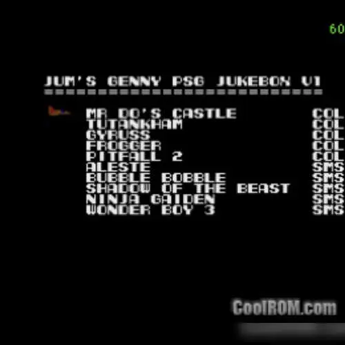 Jum's Genny PSG Jukebox