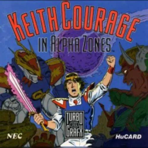Keith Courage in Alpha Zones
