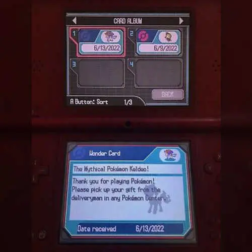 Keldeo Distribution 2012