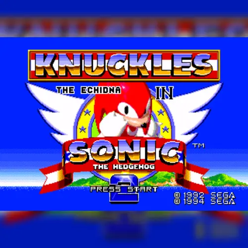 Knuckles in Sonic 2 GHZ v0.1