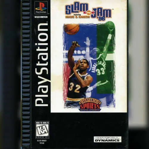 Magic Johnson to Kareem Abdul-Jabbar no Slam 'n Jam '96