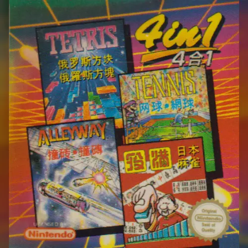 Mani 4 in 1 - Tetris + Alleyway + Yakuman + Tennis