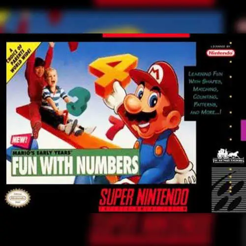 Mario's Early Years - Fun with Numbers
