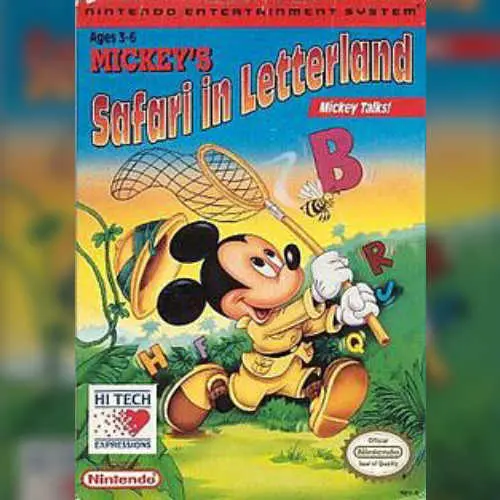 Mickey's Safari in Letterland