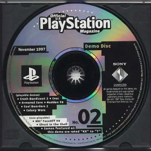 Official U.S. PlayStation Magazine Demo Disc 02