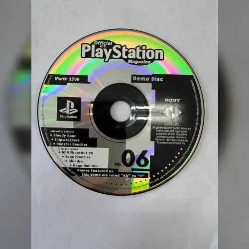 Official U.S. PlayStation Magazine Demo Disc 06