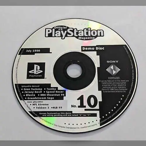 Official U.S. PlayStation Magazine Demo Disc 10