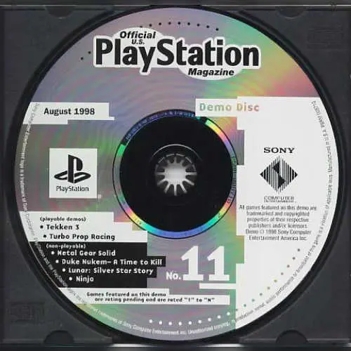 Official U.S. PlayStation Magazine Demo Disc 11