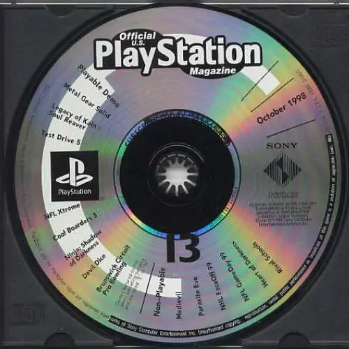 Official U.S. PlayStation Magazine Demo Disc 13