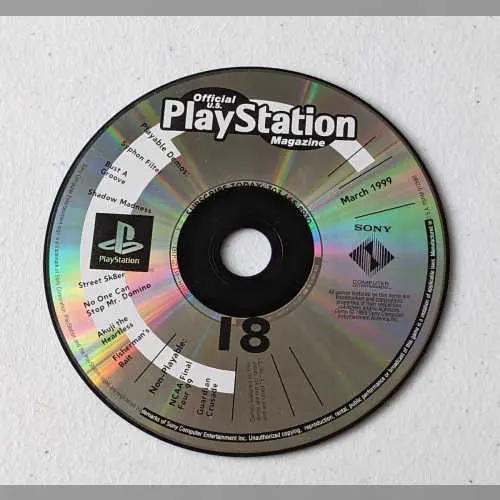 Official U.S. PlayStation Magazine Demo Disc 18
