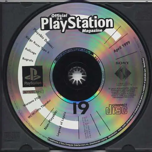 Official U.S. PlayStation Magazine Demo Disc 19
