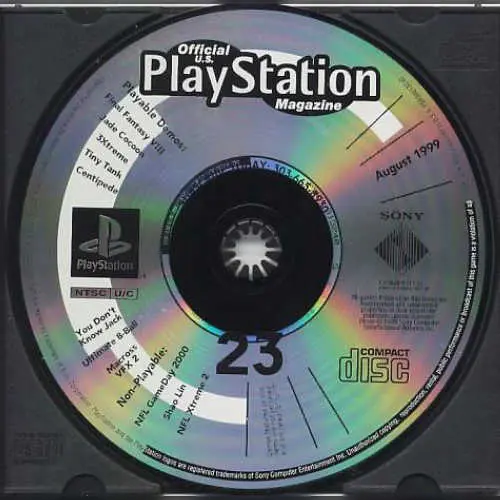 Official U.S. PlayStation Magazine Demo Disc 23