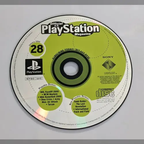 Official U.S. PlayStation Magazine Demo Disc 28