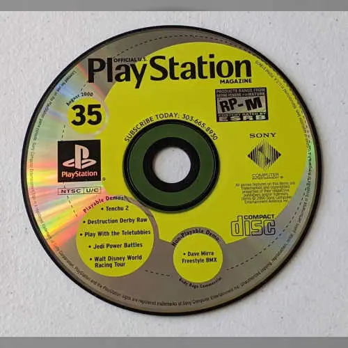 Official U.S. PlayStation Magazine Demo Disc 35