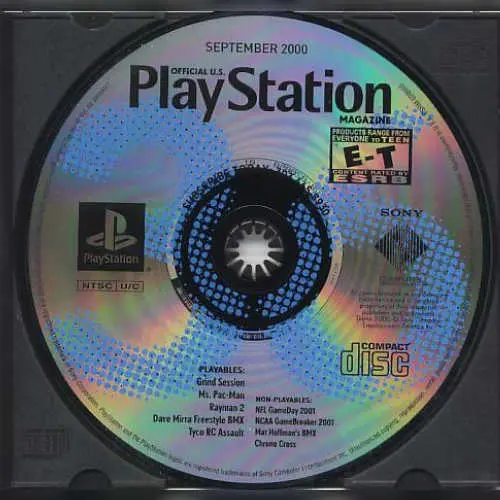 Official U.S. PlayStation Magazine Demo Disc 36